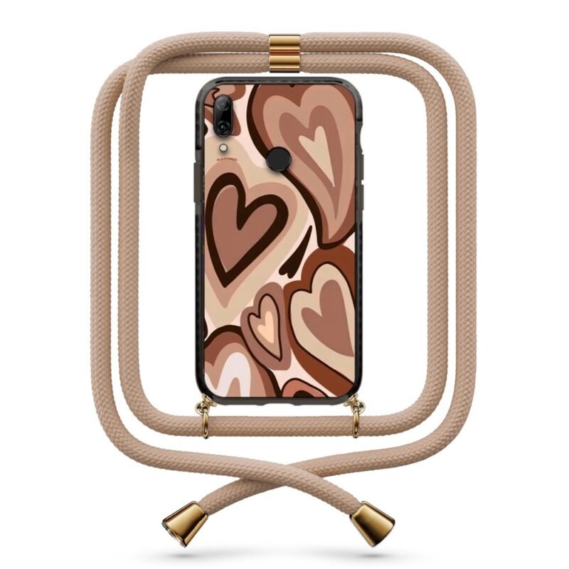 Hearts θήκη με κορδόνι & σχέδιο 9915 για Honor 10 Lite