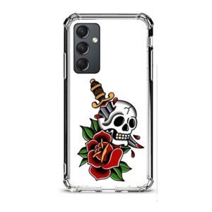 Sword skull θήκη διάφανη & σχέδιο  d1068 γιά Galaxy A54