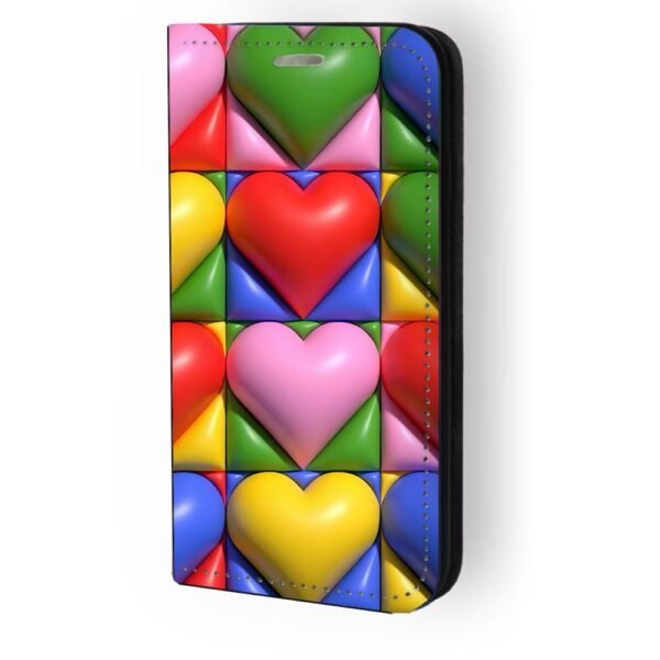 Θήκη book με σχέδιο hearts pattern 91968 για iPhone 11