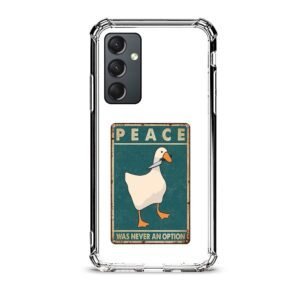 No piece duck θήκη διάφανη & σχέδιο  d1107 γιά Galaxy A54