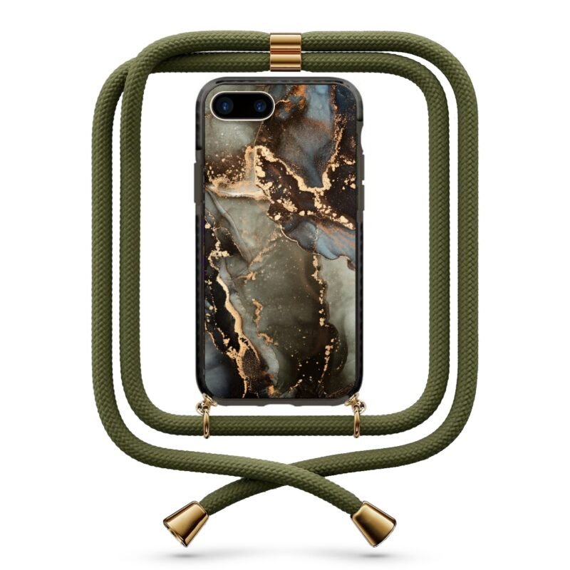 Marble θήκη κινητού με κορδόνι 9825 γιά iPhone 7 Plus /8 Plus
