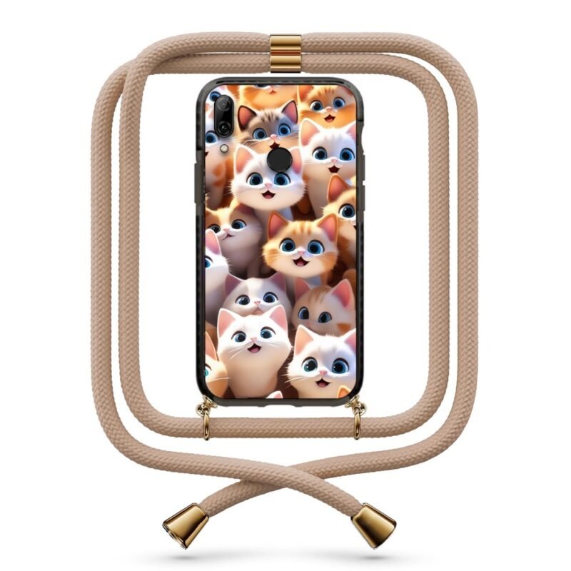 Cats θήκη με κορδόνι & σχέδιο 9917 για Honor 10 Lite
