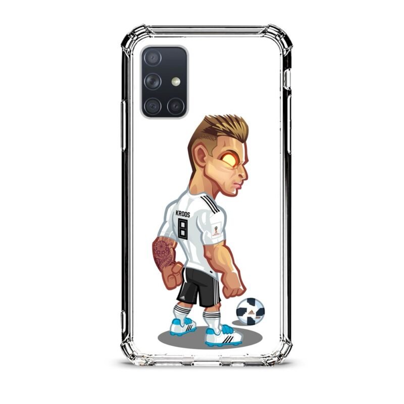 Toni Kroos θήκη διάφανη & σχέδιο  d1013 γιά  Galaxy A71