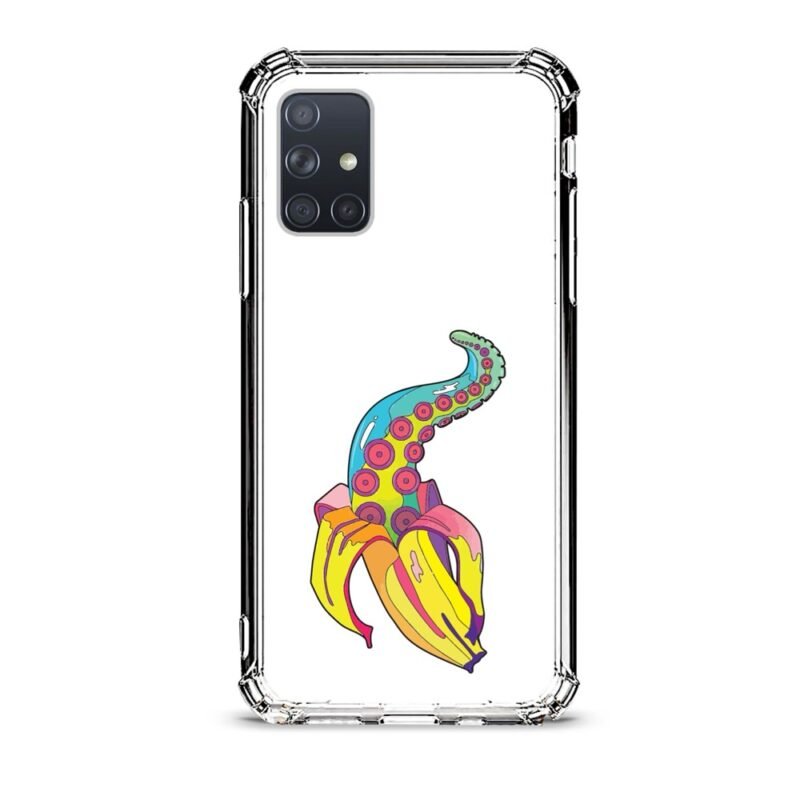 Weird banana θήκη διάφανη & σχέδιο  d1025 γιά  Galaxy A71