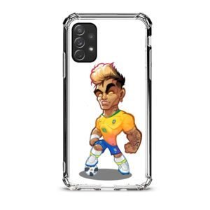 Neymar Jr θήκη διάφανη & σχέδιο  d1006 γιά  Galaxy A72
