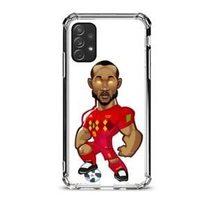 Lukaku θήκη διάφανη & σχέδιο  d1012 γιά  Galaxy A72