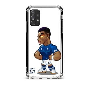 Paul Pogba θήκη διάφανη & σχέδιο  d1014 γιά  Galaxy A72