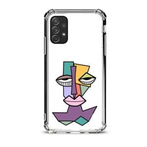 Shape face θήκη διάφανη & σχέδιο  d1026 γιά  Galaxy A72