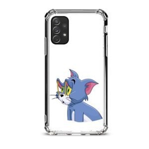 Sleepy Tom θήκη διάφανη & σχέδιο  d1036 γιά  Galaxy A72
