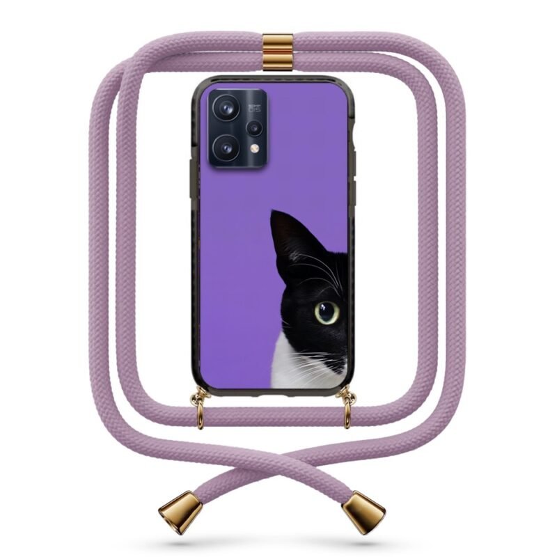 Half cat θήκη με κορδόνι & σχέδιο 9920 για Realme 9 Pro Plus