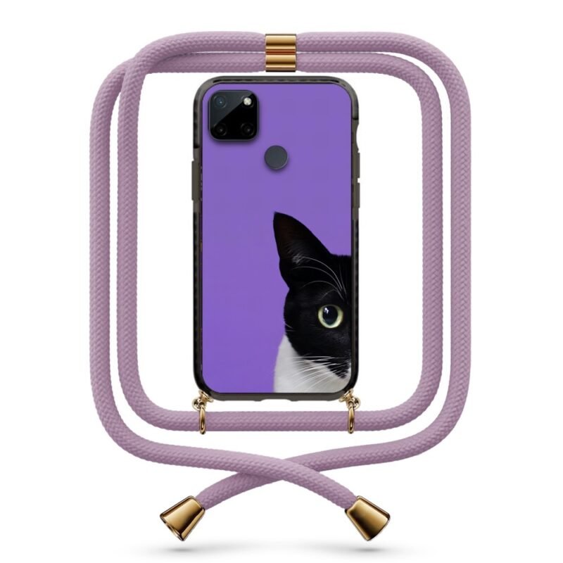 Half cat θήκη με κορδόνι & σχέδιο 9920 για Realme C21Y
