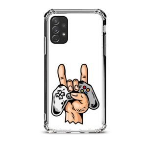 Video game life θήκη διάφανη & σχέδιο  d1052 γιά  Galaxy A72