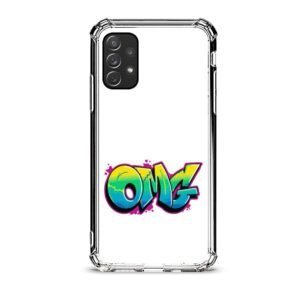 OMG θήκη διάφανη & σχέδιο  d1053 γιά  Galaxy A72