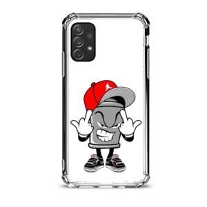Swag can θήκη διάφανη & σχέδιο  d1062 γιά  Galaxy A72