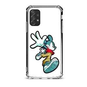 Mickey θήκη διάφανη & σχέδιο  d1063 γιά  Galaxy A72