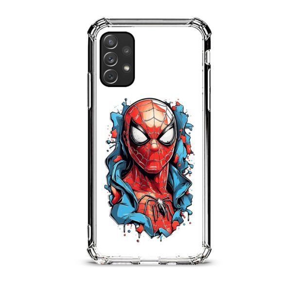 Spiderman θήκη διάφανη & σχέδιο  d1065 γιά  Galaxy A72