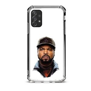 Ice Cube θήκη διάφανη & σχέδιο  d1069 γιά  Galaxy A72