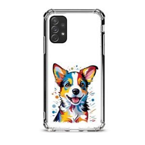 Cute dog θήκη διάφανη & σχέδιο  d1079 γιά  Galaxy A72