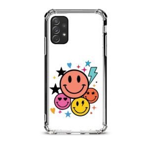 Smilies θήκη διάφανη & σχέδιο  d1095 γιά  Galaxy A72