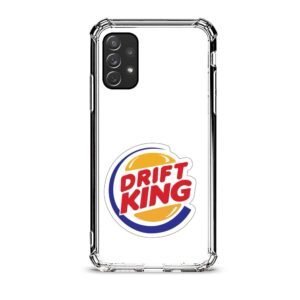 Drift king θήκη διάφανη & σχέδιο  d1109 γιά  Galaxy A72