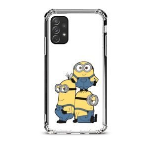 Minions θήκη διάφανη & σχέδιο  d1125 γιά  Galaxy A72