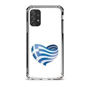 Love Greece θήκη διάφανη & σχέδιο  d1127 γιά  Galaxy A72