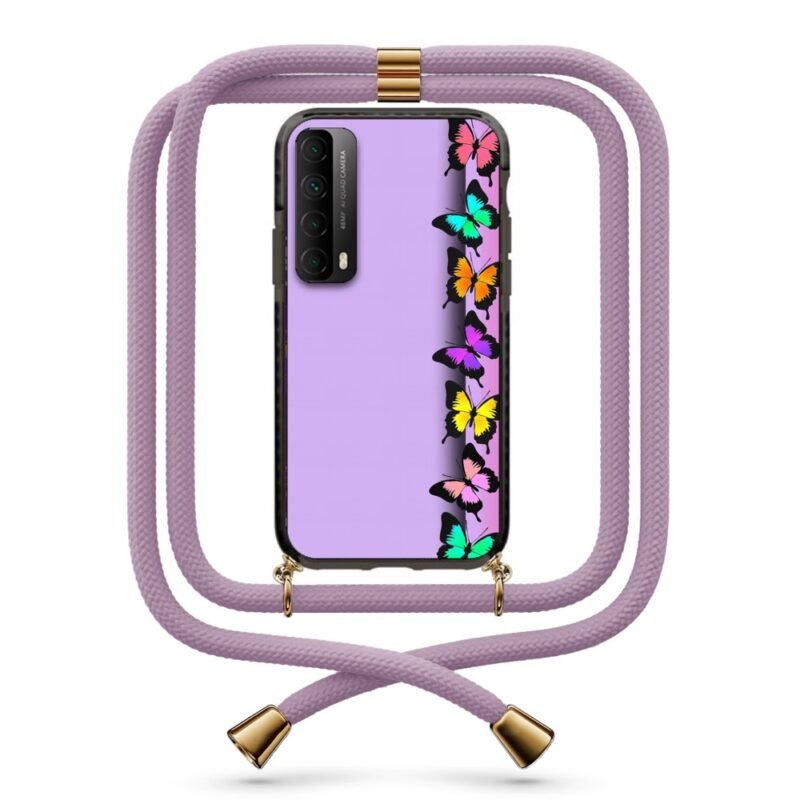 Butterfly line θήκη με κορδόνι & σχέδιο 9921 για Huawei P Smart 2021