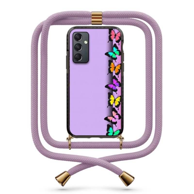Butterfly line θήκη με κορδόνι & σχέδιο 9921 για Galaxy A35