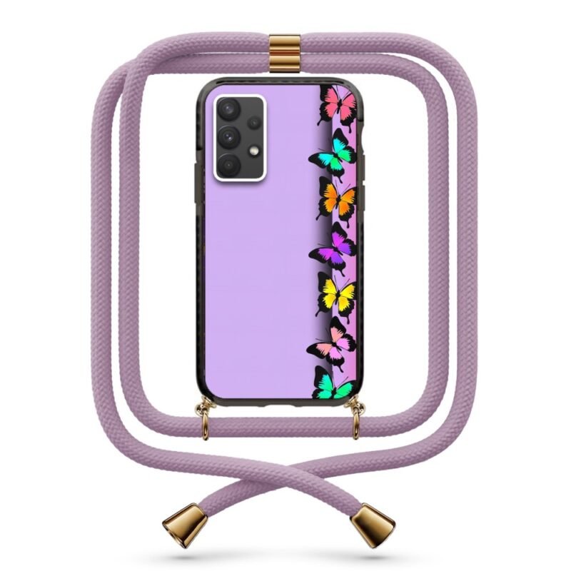 Butterfly line θήκη με κορδόνι & σχέδιο 9921 για Galaxy A32 4G