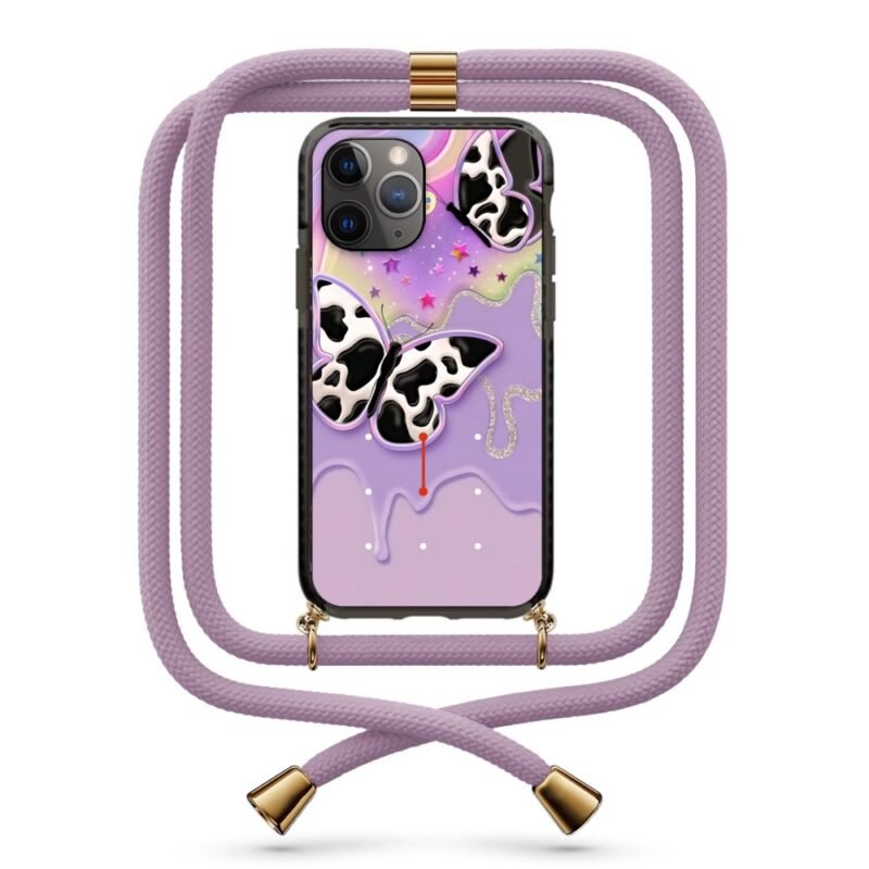 Butterflies θήκη κινητού με κορδόνι 9922 γιά iPhone 11 Pro
