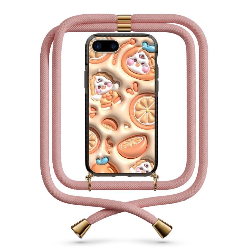 3d fruit bird θήκη κινητού με κορδόνι 9831 γιά iPhone 7 Plus /8 Plus