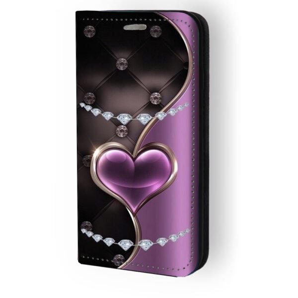 Θήκη book με σχέδιο diamond heart 9687 για iPhone 11