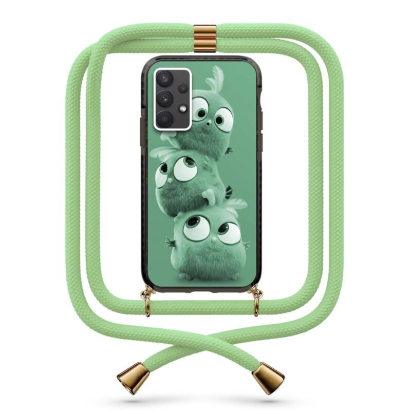 Birds θήκη με κορδόνι & σχέδιο 9925 για Galaxy A32 4G