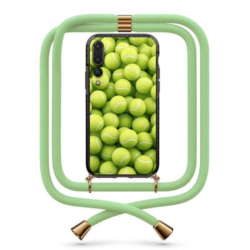 Tennis balls θήκη με κορδόνι & σχέδιο 9927 για Huawei P20 Pro