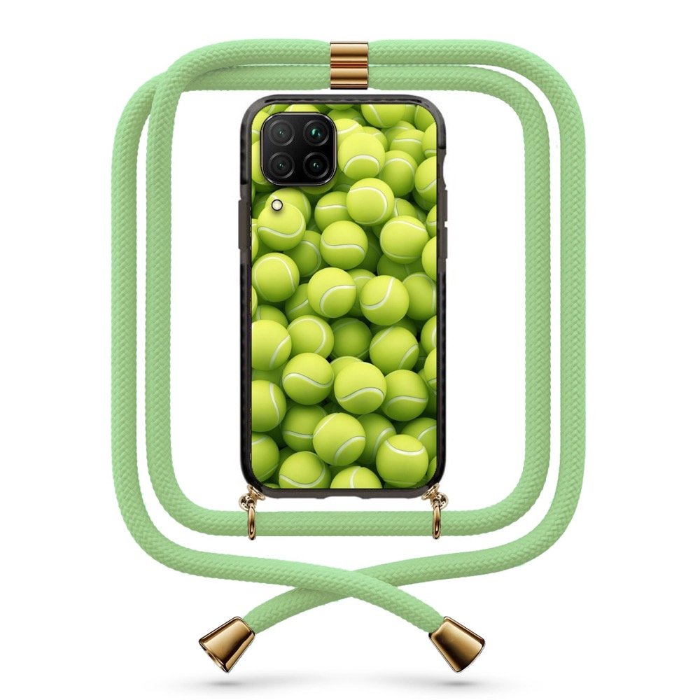 Tennis balls θήκη με κορδόνι & σχέδιο 9927 για Huawei P40 Lite