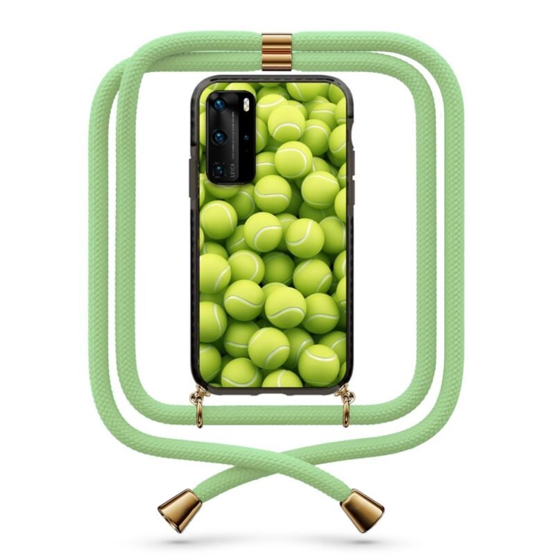 Tennis balls θήκη με κορδόνι & σχέδιο 9927 για Huawei P40 Pro