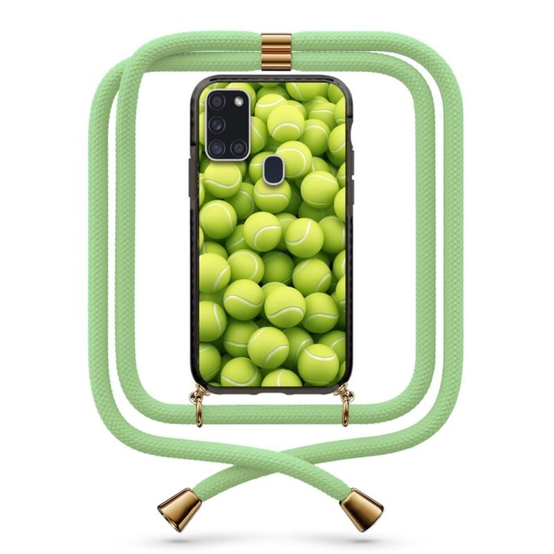 Tennis balls θήκη με κορδόνι & σχέδιο 9927 για Galaxy A21S