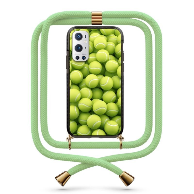 Tennis balls θήκη με κορδόνι & σχέδιο 9927 για Oneplus 9