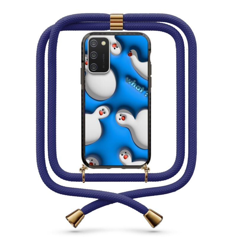 Ducks θήκη με κορδόνι & σχέδιο 9790 για Galaxy A02S