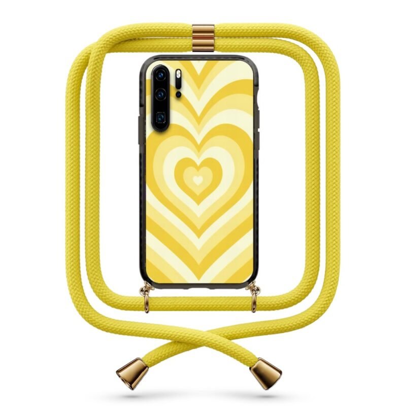 Heart illusion θήκη με κορδόνι & σχέδιο 9930 για Huawei P30 Pro