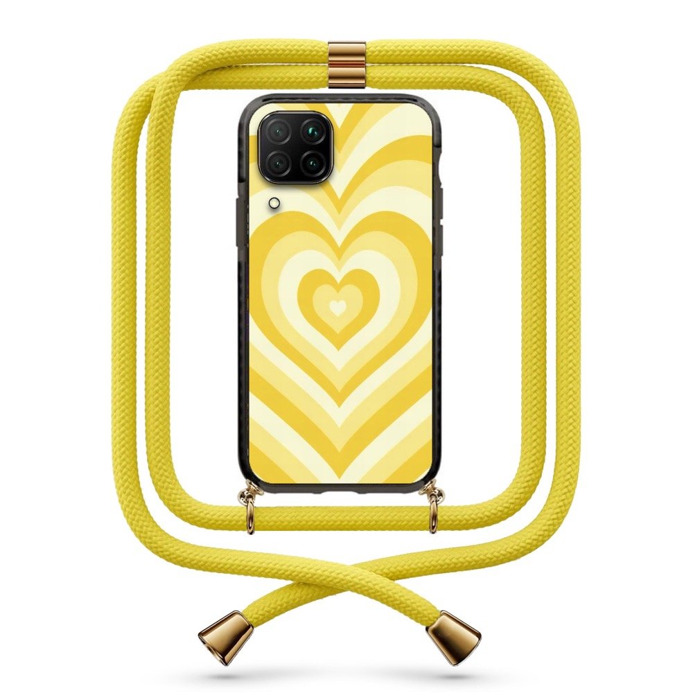 Heart illusion θήκη με κορδόνι & σχέδιο 9930 για Huawei P40 Lite