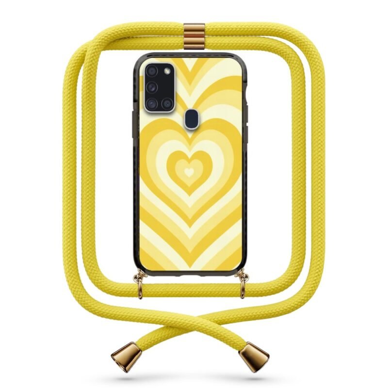 Heart illusion θήκη με κορδόνι & σχέδιο 9930 για Galaxy A21S
