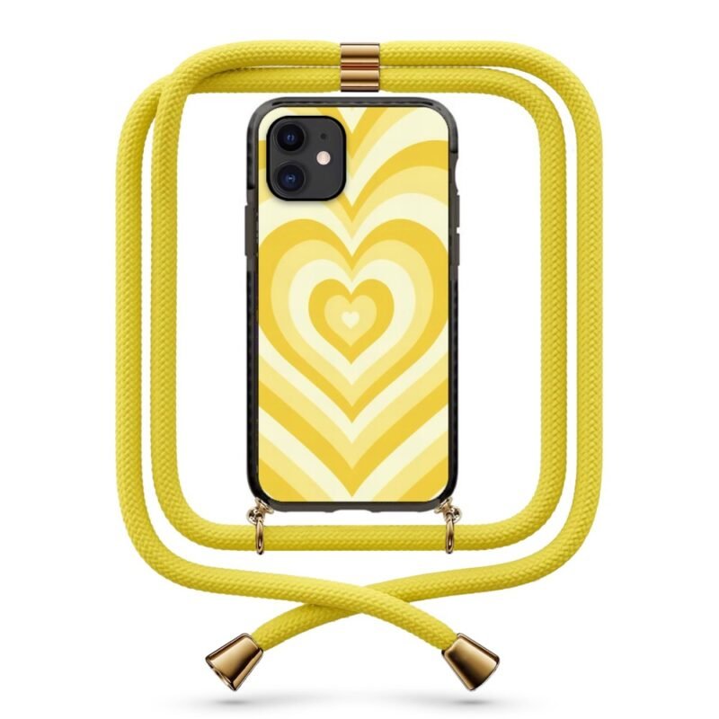 Heart illusion θήκη κινητού με κορδόνι 9930 γιά iPhone 11