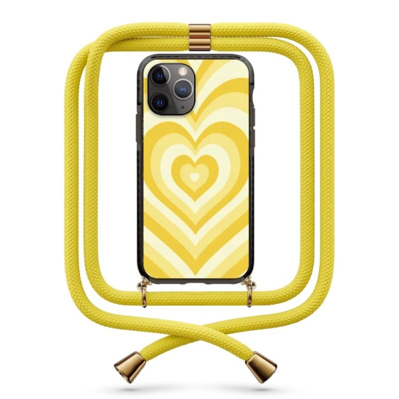 Heart illusion θήκη κινητού με κορδόνι 9930 γιά iPhone 11 Pro