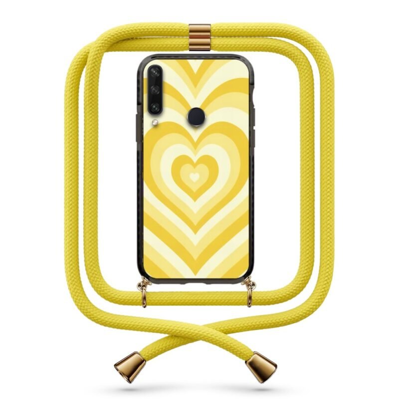 Heart illusion θήκη με κορδόνι & σχέδιο 9930 για Huawei Y6P 2020
