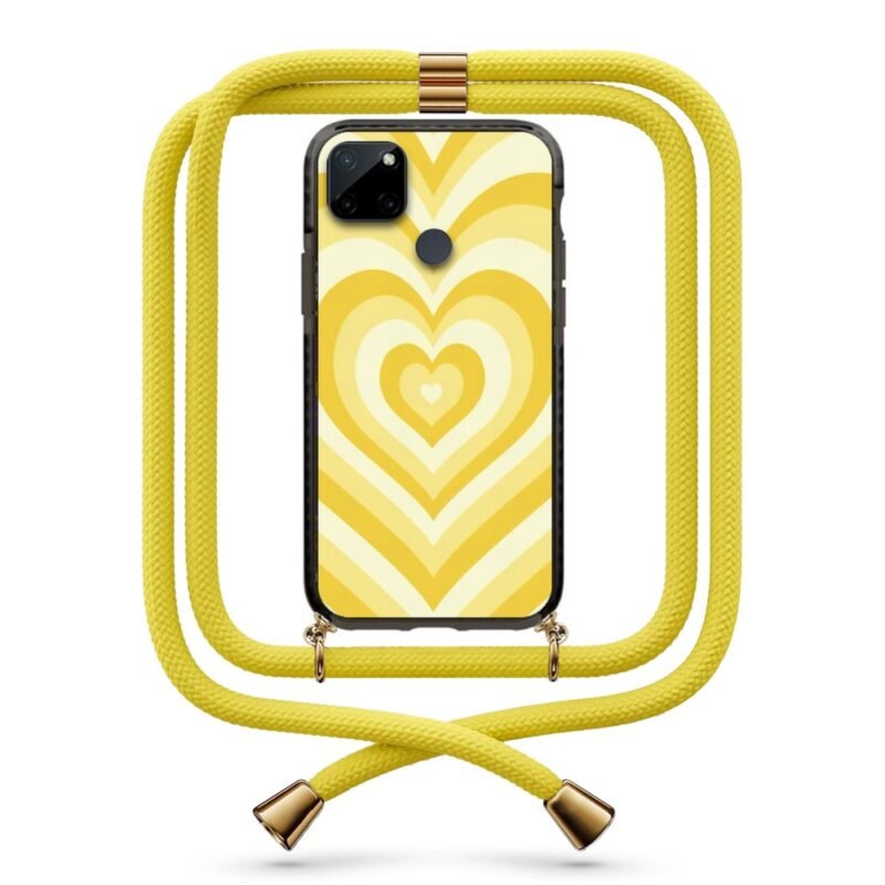 Heart illusion θήκη με κορδόνι & σχέδιο 9930 για Realme C21Y