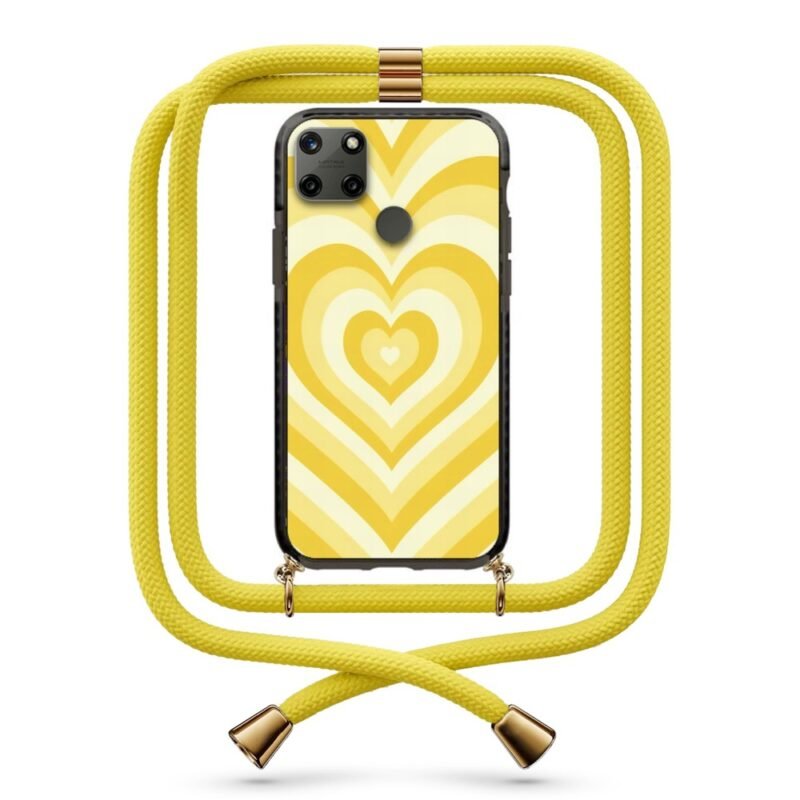 Heart illusion θήκη με κορδόνι & σχέδιο 9930 για Realme C25Y