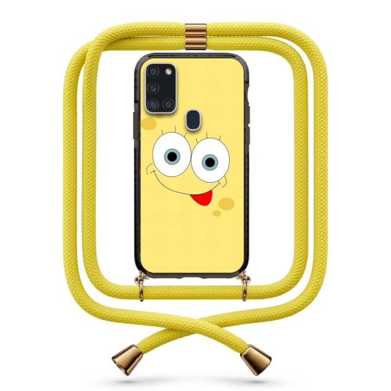 Spongebob θήκη με κορδόνι & σχέδιο 9931 για Galaxy A21S