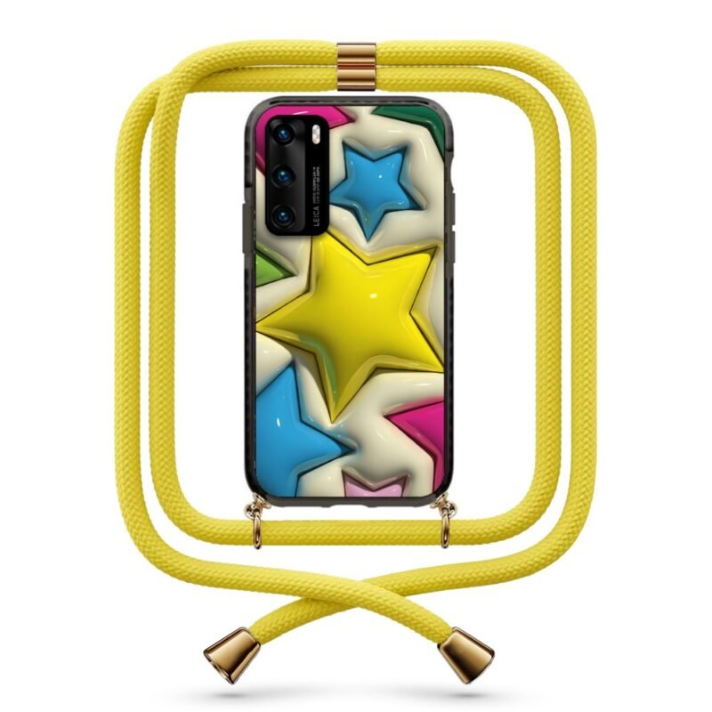 3d stars θήκη με κορδόνι & σχέδιο 9932 για Huawei P40