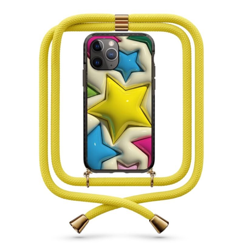 3d stars θήκη κινητού με κορδόνι 9932 γιά iPhone 11 Pro